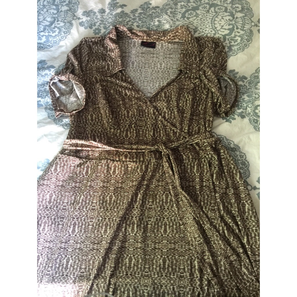 Torrid faux wrap dress
